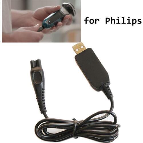 Electric Shaver USB Power Charger Travel Portable 15V 1m Shaving Machine USB Charging Cable For Philips HQ8505
