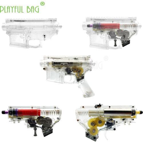 Outdoor activity CS toys water bullet gun accessories Fine hitting SLR case wave box transparent version case limited sale NI73