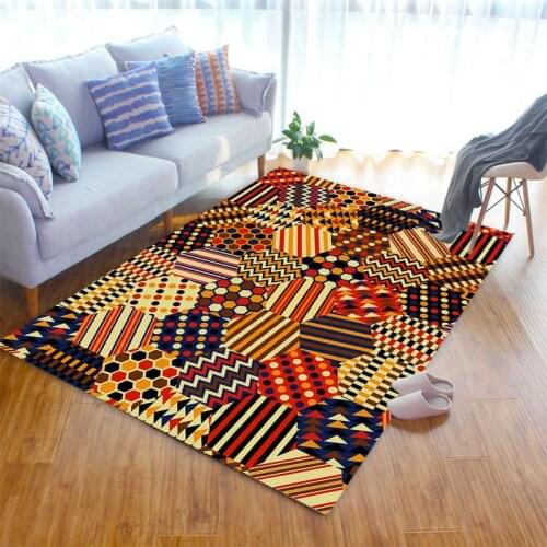 3D Multicolor Patterns Carpet Home Bedroom Bedside Decor Children Mat on The Floor Kids Room Hallway Fluffy Rug