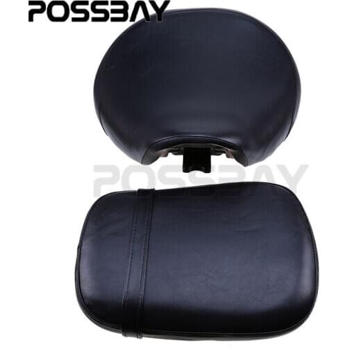 PU Leather Motorcycle Saddles Seat Front/Rear Seat Cushion Pad selle moto Cafe Racer Seats Covers For Honda VT750/400 98-03