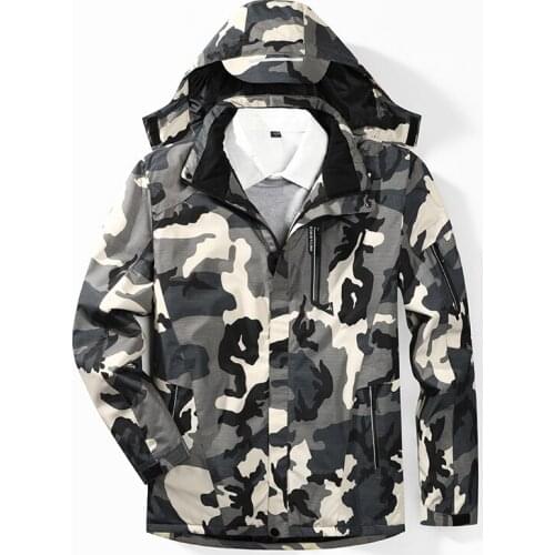 2021 New Mens Heated Parkas Jacket Winter Thicken Long Sleeves Coat Mens Warm Jackets USB Heating Outdoor Windproof Outwear 10XL