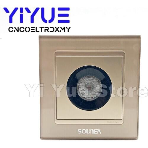 220V Voice-activated Sensor Switch Wall Mounted Voice Sound & Light Controlled Sensor Activated Lamp Switch