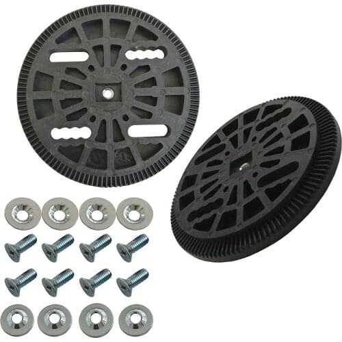 1 Set New Snowboard Binding Disc Black Spare Parts Mounting Plates Strap-In Technine Snow Board Accessories Outdoor Accessories