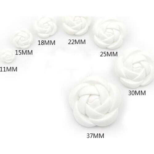 Clothing white sweater button women button DIY children button flower clothes decorative button shirt coat