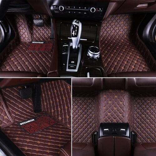 Custom Full Covered Waterproof Carpet Durable Special Car Floor Mat for Hyundai Elantra Accent Sonata Genesis Coupe