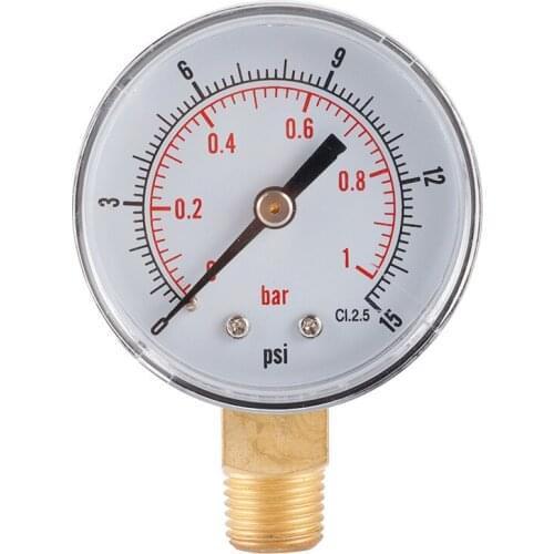 Radial Pressure Gauge High Quality Y50 Barometer Oil Pressure Gauge Water Pressure Gauge