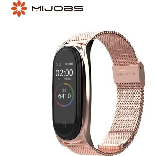 Straps for Miband 5 4 3 Bracelet Wristband for Xiaomi Mi Band 5 Correa Pulseira Pasek Opaska Do Metal My Bend Belt for Xiomi