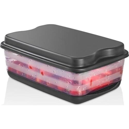 Dream Luxury Strainer Storage Container BPA Free Hard Plastic Home Kitchen Refrigrator Store Dry Food Cheese Jam Pulse Sugar Len