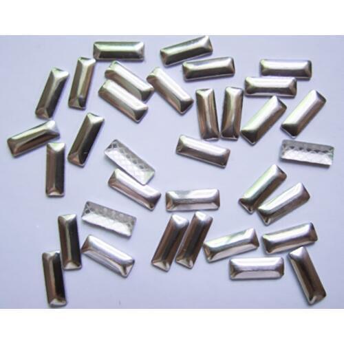 Studs For Clothing Hot-Fix AA Nailhead Rectangle Diy Rivet Plating/Painted Metal Punk Spikes Gold/Silver/Black Studs SINUAN