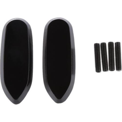 Mirror Block Off Cap Mirror Base Plates Cover For Suzuki GSXR 600 750 1000 2005-2012