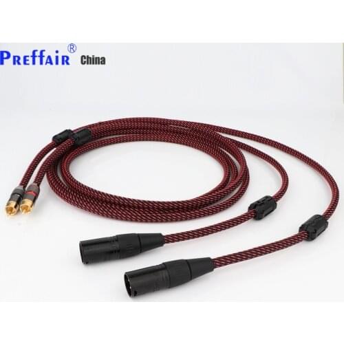 1Pair HIFI RCA to XLR Audio Cable Male To Female ( Male To Male) / 0.5m 1m 1.5m 2m 3m 5m