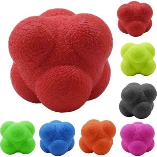 1 PC Fitness Sport Reaction Ball Speed Agility Skills Training Unpredictable Reaction Ball