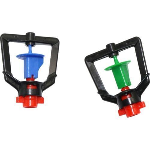 100 pcs rotation micro jet mist water sprayer high pressure misting pump atomizing fog garden irrigation watering tools