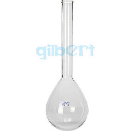 1000ml Kjeldahl Round Bottom Long Neck Lab Glass Flask Nitrogen Determination