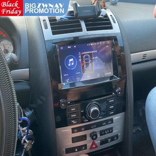 2 DIn Carplay Android Screen For Peugeot 407 2004 2005 2006 2007 2008 2009 2010 GPS Multimedia Audio Stereo Radio Receiver Unit