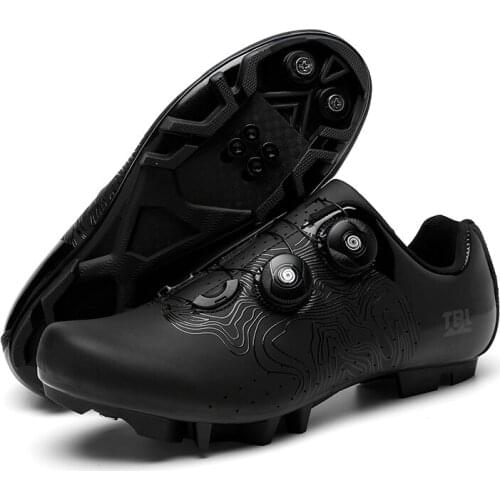 2021 Winter Mountain Bike Shoes Cycling MTB Sneakers Men Sports Road Dirt Racing Women Bicycle Spd Flat Cleat Mountain Biking