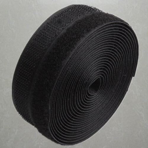 5Meter/Pair 16/20/25/30mm Adhesive Hook And Loop Fastener Tape No Glue Velcros Sewing On Strips Magic Tape