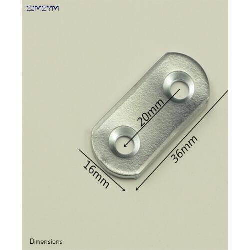 5pcs/set 36x16mm Corner Brackets ,furniture connector, 180 degree angle code flat-shape