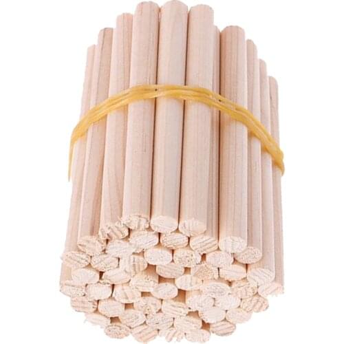 50 Pieces Violin Sound Post Spruce Wood for 4/4 Violin Replacement