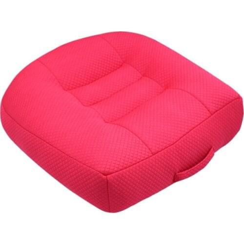 Car Driving Seats Cushion Dwarf Driver Thickening Booster Cushion Heightened Office Chair Cushion for Cars Trucks