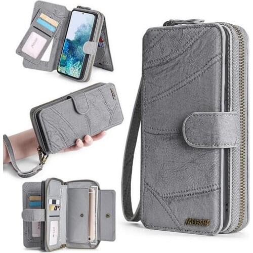 Wallet PU Leather Phone Case For Samsung Galaxy Note9 Note20 M31 S8 S9 S10 S20 S21 Plus A20E A21S A40 A50 A51 A70 A71 S20FE