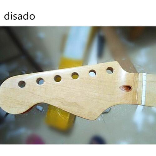 Disado 22 Frets Reverse headstock Reverse Fingerboard Electric Guitar Neck Guitar accessories Parts guitarra musical instrument
