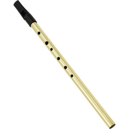 Irish Whistle Flute D Key 6 Hole Clarinet Flute Tin Penny Whistle Nickel Plated Brass Musical Instrument Guitar pickup