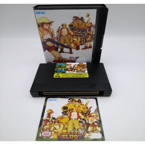 METAL SLUG X JAPAN VERSION FOR NEO GEO AES CONVERSION