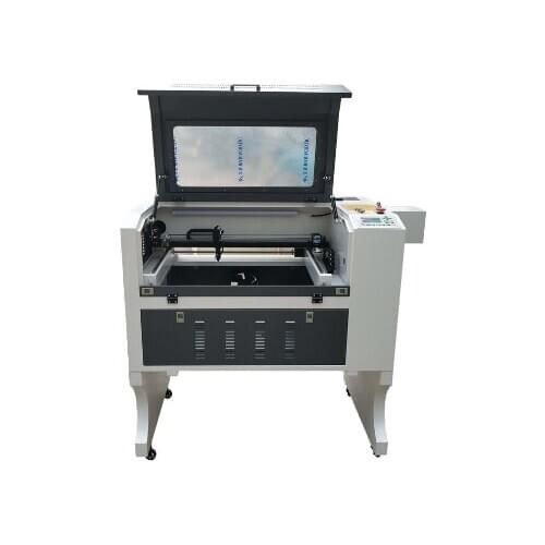 Small mini 4060 paper wood wine bottle cnc co2 laser engraving cutting machine engraver 80W