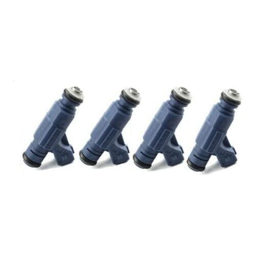 Set 4 new Flow Matched Fuel Injector Set for VW forAudi 1.8 0280156065 0 280 156 065 06B133551M
