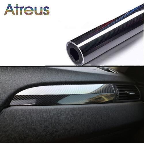 5D Carbon Fiber Car Stickers For BMW G30 E39 E90 E60 E36 F30 F10 E34 E30 Mini Cooper Audi A4 B8 A3 A6 C6 Q5 A5 Q3 Q7 Accessories