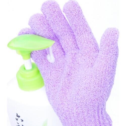 Bathwater Scrubbing Gloves Bath Gloves Shower Exfoliating Bath Glove Scrubber Skid resistance Body Massage Sponge Gloves