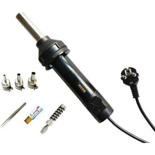 Portable BGA Rework Solder Station Hot Air Blower Heat Gun 220V 8032 Hand-held Hot Air Gun with 3pcs Nozzle