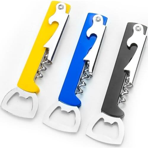 Pro Waiter Friend Stainless Steel Seahorse Knife Shrimp Peelng Tool Multifunctional Red Wine Bottle Opener Portable Kitchen Tool