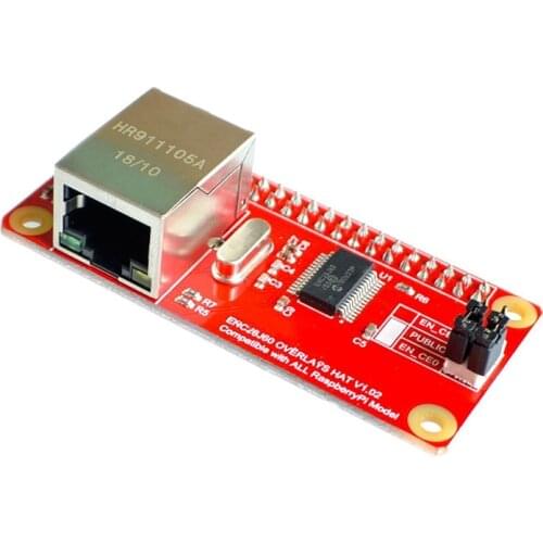 For Raspberry Pi ZERO ENC28J60 Network Adapter Module PI0 PIW Compatible