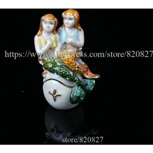 Enamel Craft Trinket Box 12 Constellations set Trinket Boxes Home Decoration Business Gifts Tweleve Constellations Jewelry Boxes