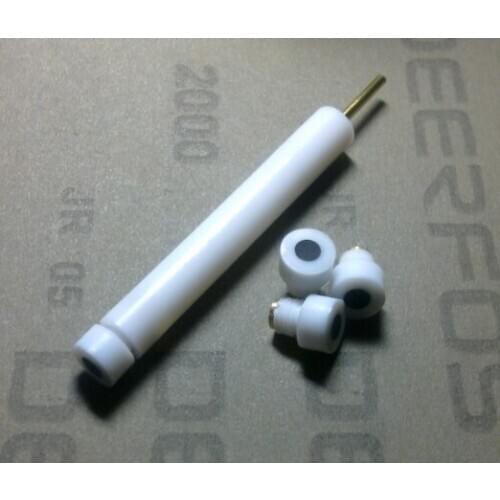 Glassy Carbon Electrode for Electron Microscope Working Electrode and Electron Microscope Electrode Dual Use