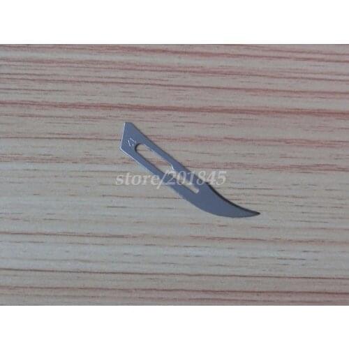 High Quality 20Pcs/Pack Sterile Surgical Knife #12 For #12 Scalpel Use Curved Blade Carbon Steel Professional Carving Knife