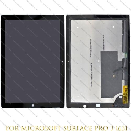 For Microsoft Surface Pro 3 (1631) TOM12H20 V1.1 LTL120QL01 003 LCD Display Touch Screen Digitizer Panel Replacement Assembly