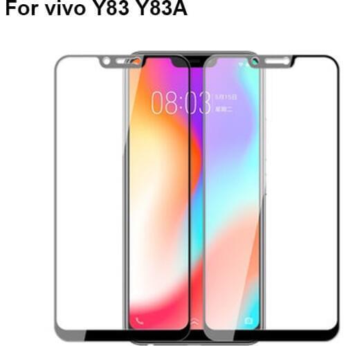 2PCS Ultra-Thin screen protector Tempered Glass For vivo Y83 Y83A full Screen protective For vivo Y 83 Y 83A 6.22