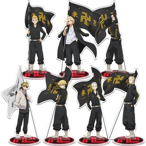 Tokyo Revengers Acrylic Anime Toys Hanagaki.Takemichi Mitsuya-Takashi Matsuno-Chifuyu Matsuno-Chifuyu 3D LED Night Light