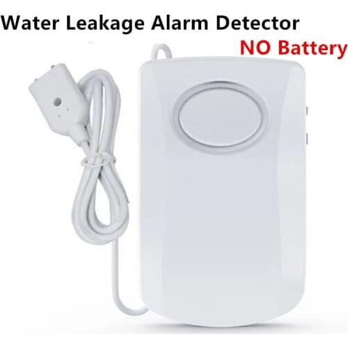 Water Leakage 130DB Alarm Detector SmartHome Independent Water Leak Sensor Detect Flood Alert Overflow Security Alarm System