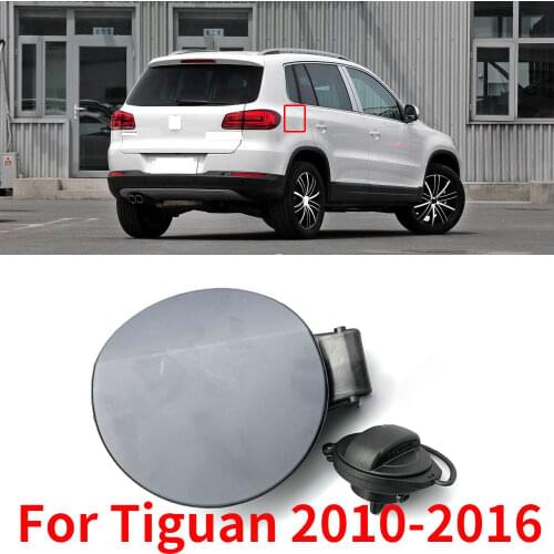 CAPQX For 10-16 Tiguan Exterior Gas Fuel Oil Tank Cover Cap Petrol Diesel Case Lid Oil Fill Hole Decorative Housing Trim Hood