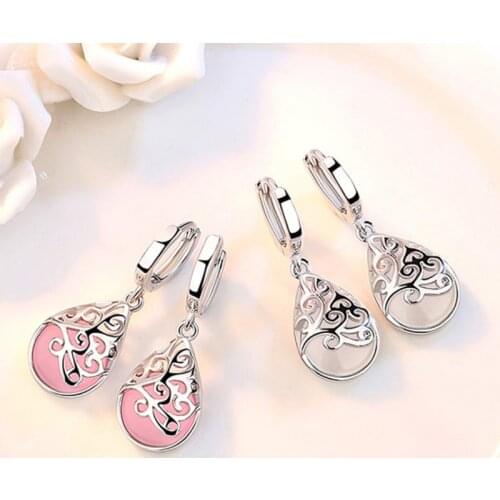 Moonlight Opal Tears Totem Drop Earrings Gift For Women Fine Jewelry Moonlight Opal Tears Totem Dangle Earring Fine Jewelry