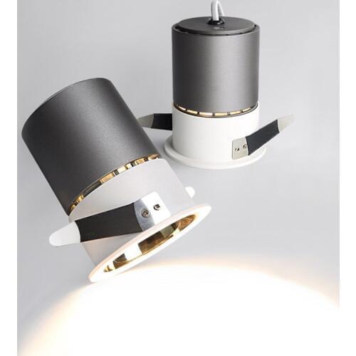 5W 12W 20W 30W wall washer light 110V 240V recessed ceiling lamps indoor home hotel high quality dimmable cree cob led spotlight