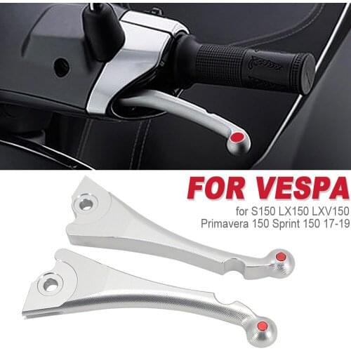 NEW Motorcycle Accessories Handle Short Brake Clutch Lever For VESPA S150 LX150 LXV150 Primavera150 Sprint 150 2017-2019