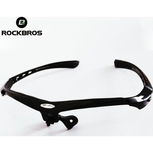 ROCKBROS DIY Sunglasses Frame/Lens Polarized Cycling Glasses Frame Outdoor Fishing Rinding Running MTB Bicycle Bike Sun Glasses
