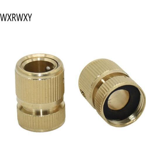 G3/4 Female to 5/8" Brass quick connector Copper water gun adapter brass fitting garden drip irrigation fittings 1pcs