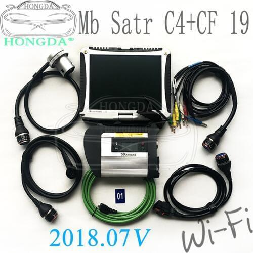 2020.06 Latest software Xe ntry+DTS Monaco+Vediamo+DAS+EPC+HHT With Panasonic CF19 laptop Perfect fit for MB Star C4C5