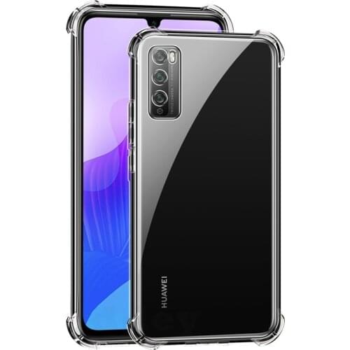 Shockproof Clear Case For Honor 7A 7C 7X 8X 8C 8S 8A 9C 9S 9X 10X Lite V40 V30 V20 V10 Transparent Soft TPU Silicone Back Cover